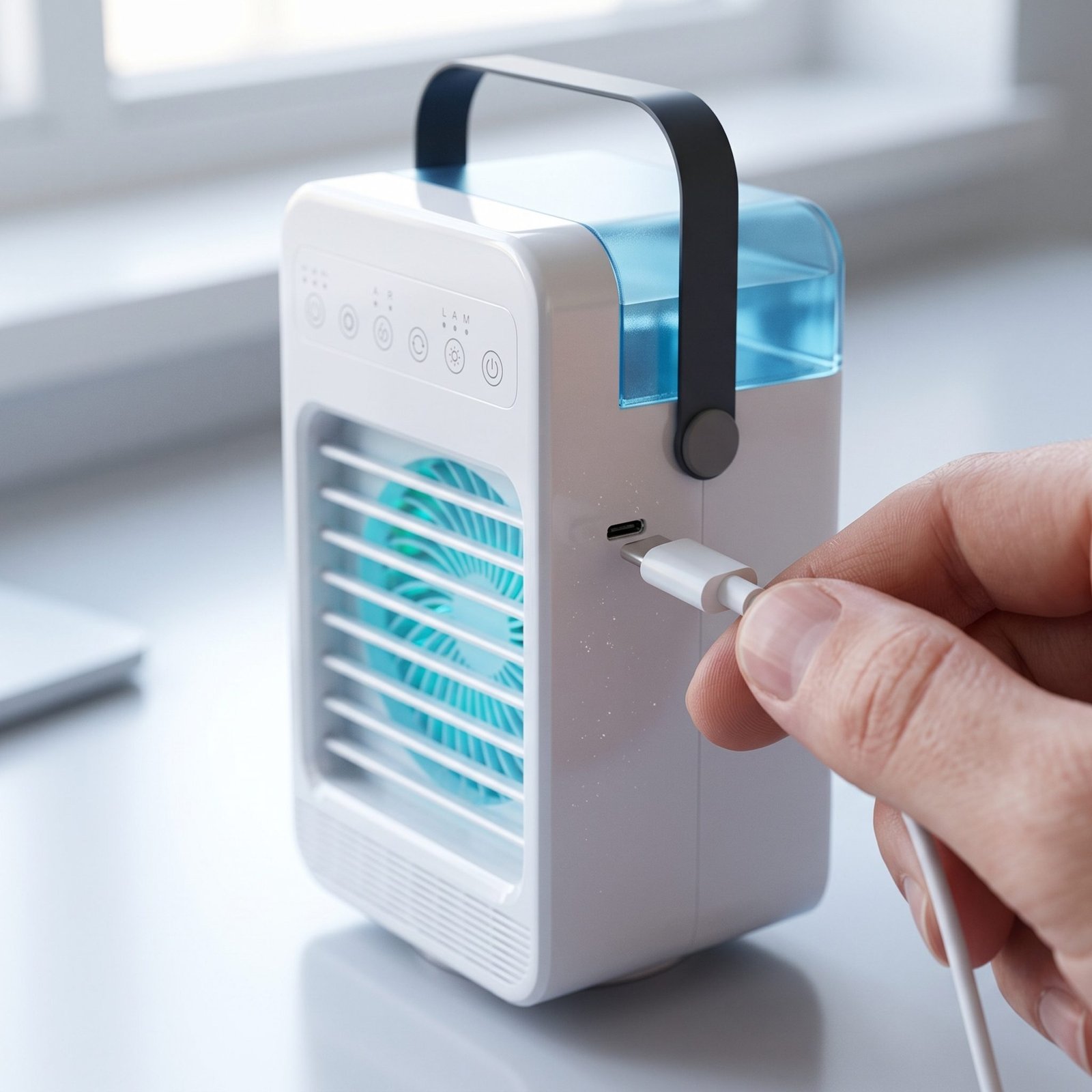 CoolJet portable air cooler package contents